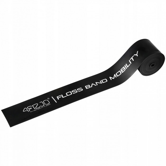 Стрічка компресійна для флосингу 4FIZJO Floss Band 207 x 5 x 0.15 см Black (P-5907222931882)