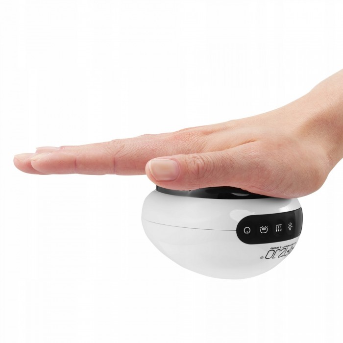 Масажна вакуумна банка 4FIZJO акумуляторна з ІЧ прогрівом White (P-5907739318688)