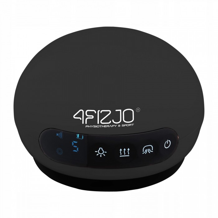 Масажна вакуумна банка 4FIZJO акумуляторна з ІЧ прогрівом Black (P-5907739318695)
