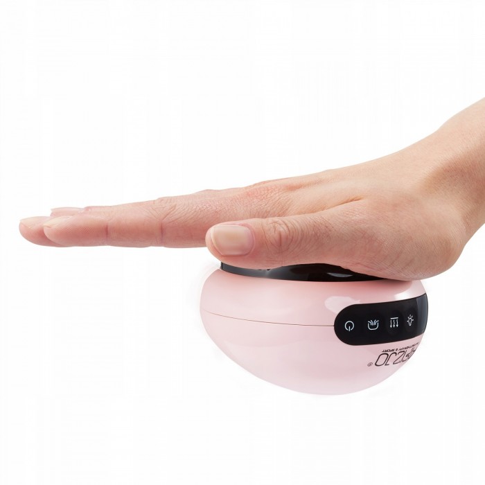 Масажна вакуумна банка 4FIZJO акумуляторна з ІЧ прогрівом Pink (P-5907739318701)