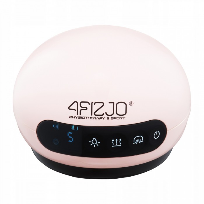 Масажна вакуумна банка 4FIZJO акумуляторна з ІЧ прогрівом Pink (P-5907739318701)
