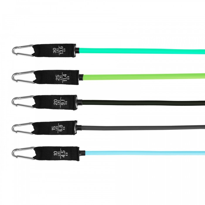 Набір трубчастих еспандерів Cornix 5 шт. 4.5-13.6 кг XR-0256