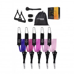 Набір трубчастих еспандерів Cornix 5 шт. 4.5-13.6 кг XR-0258