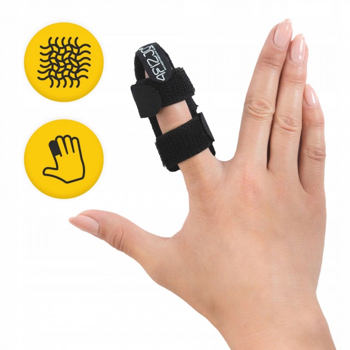 Фіксатор (бандаж) для пальця руки 4FIZJO 1 шт універсальний (P-5907739317476)