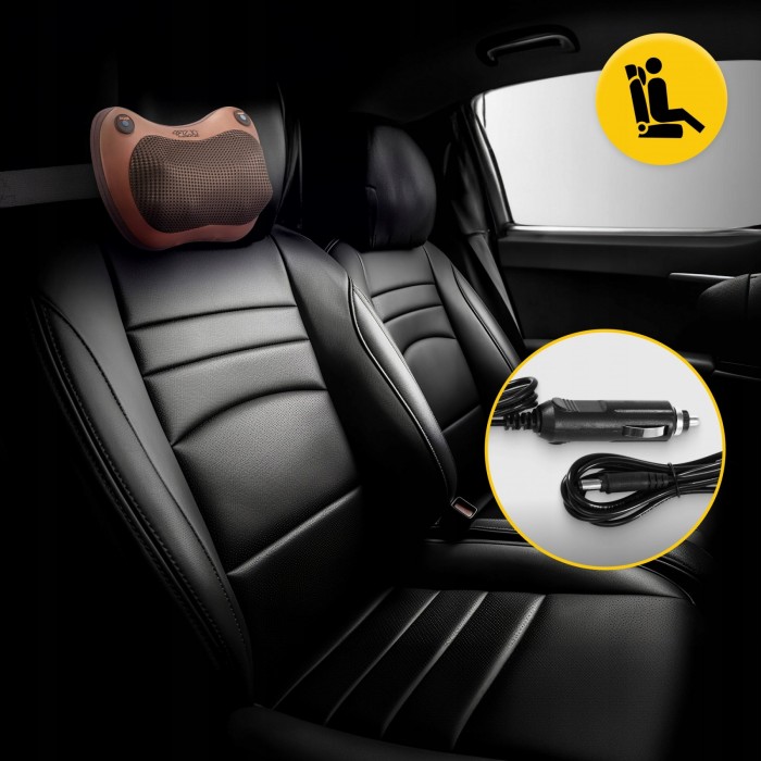 Подушка-масажер 4FIZJO Shiatsu Pro+ Brown (P-5907739319166)