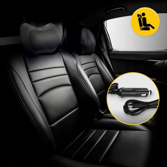 Подушка-массажер 4FIZJO Shiatsu Pro+ Black (P-5907739319159)