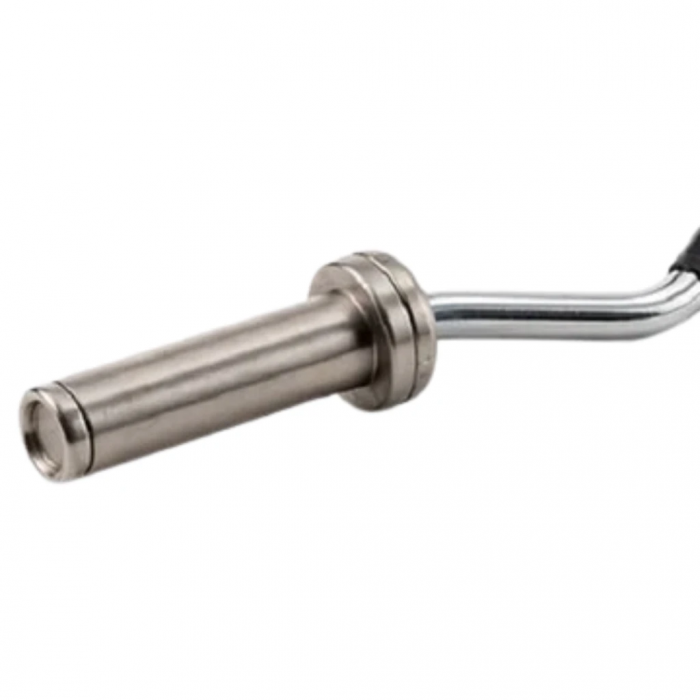 Гриф для штанги олимпийский W-образный York Fitness 160см (50мм) с резиновыми рукоятками