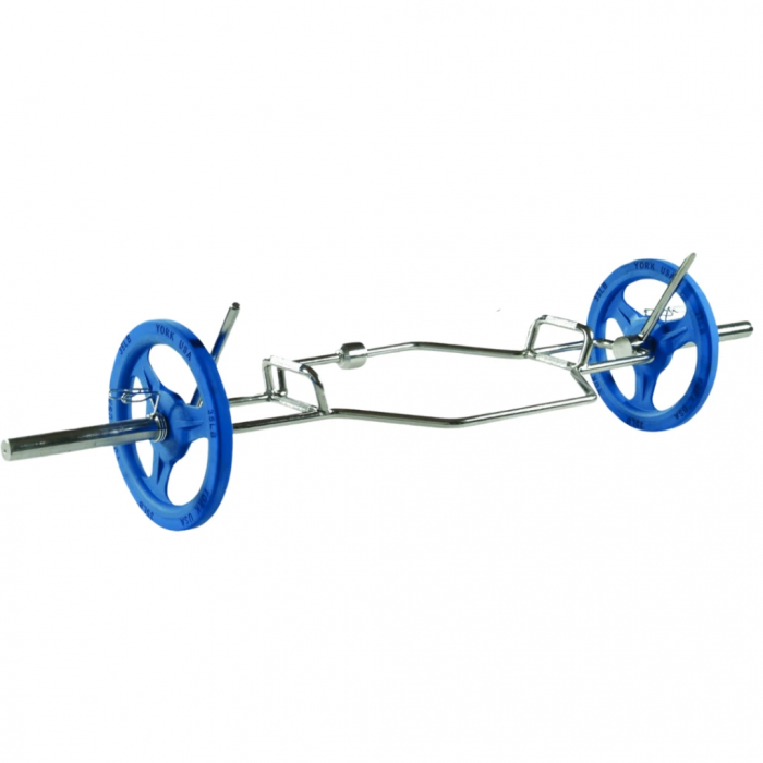 Треп-гриф олімпійський York Fitness для станової тяги 228см (50мм) з підставкою