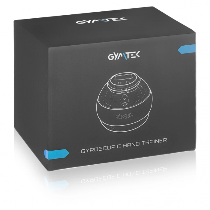 Гіроскопічний тренажер Gymtek Power Ball блакитний