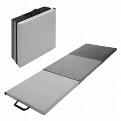 Мат гімнастичний складний 4FIZJO 180 x 60 x 5 см Black/Grey (P-5907739319692)