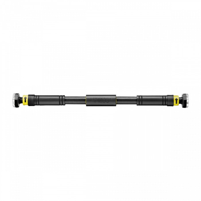 Турнік у дверний отвір розсувний 4FIZJO 66-100 см Black/Yellow (P-5907739314765)