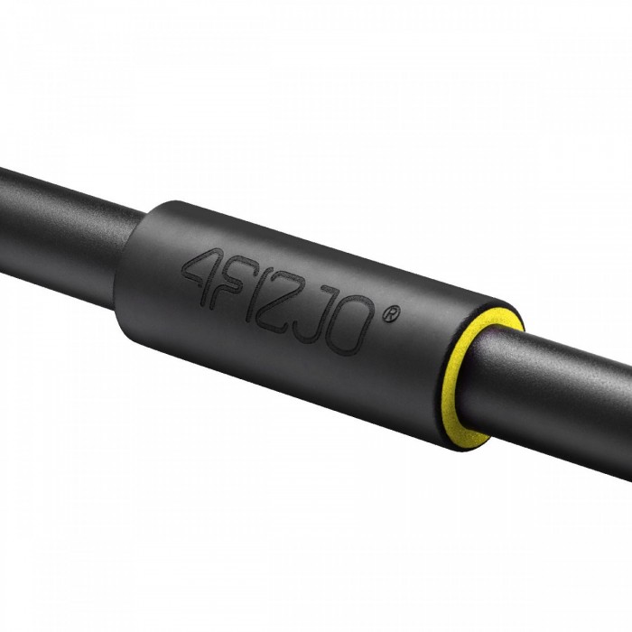 Турнік у дверний отвір розсувний 4FIZJO 66-100 см Black/Yellow (P-5907739314765)