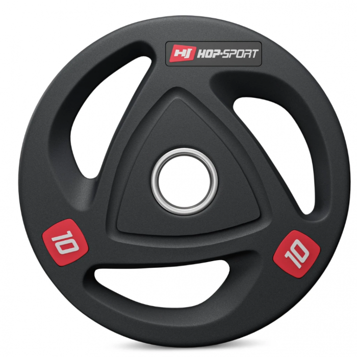 Набір дисків олімпійських Hop-Sport 2 х 10 кг