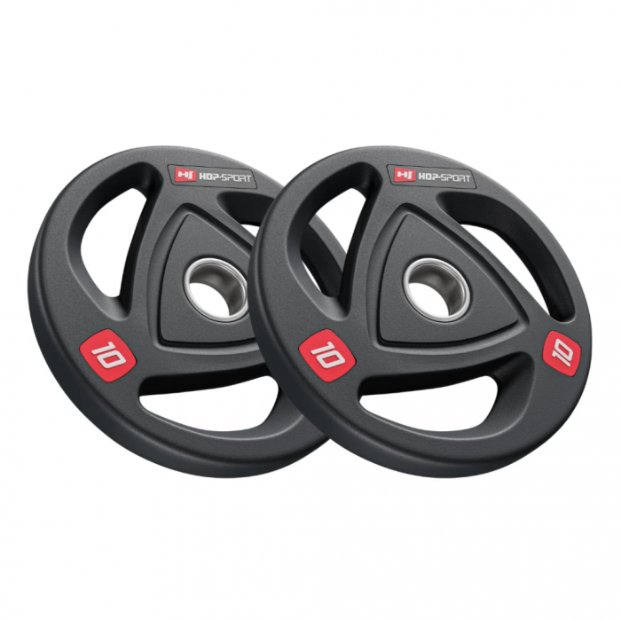 Набір дисків олімпійських Hop-Sport 2 х 10 кг