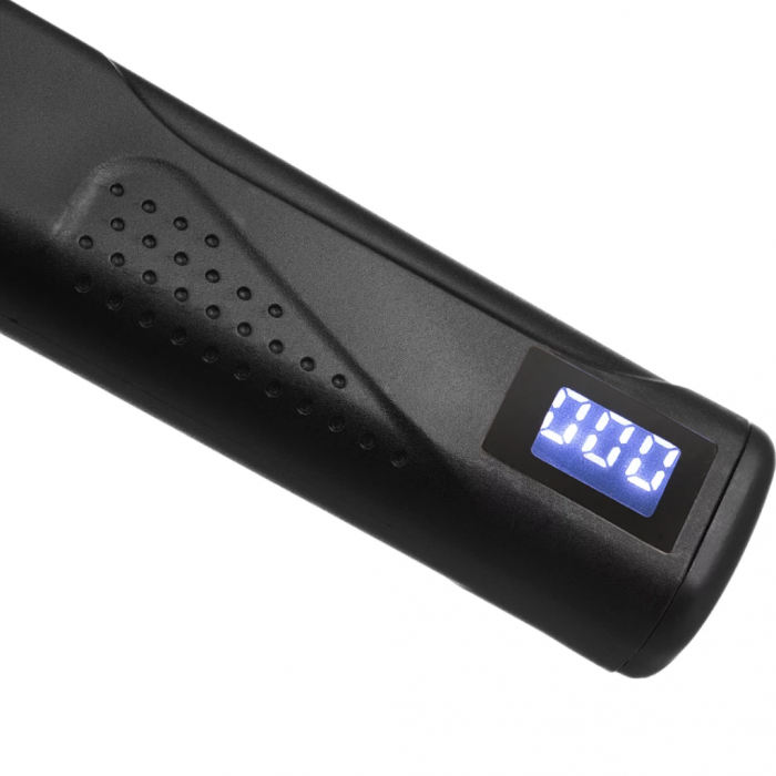 Еспандер регульований Gymtek 10-100 кг із лічильником чорний