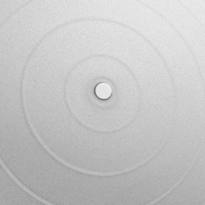 Фитбол Queenfit 65см серый + насос