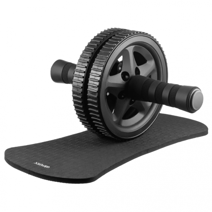 Ролик для преса Gymtek подвійний + килимок