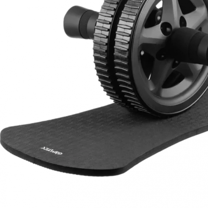 Ролик для преса Gymtek подвійний + килимок