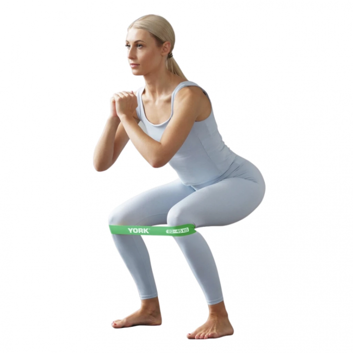 Набор резинок для подтягивания и тренировок York Fitness 4 шт (17,5 - 65 кг)