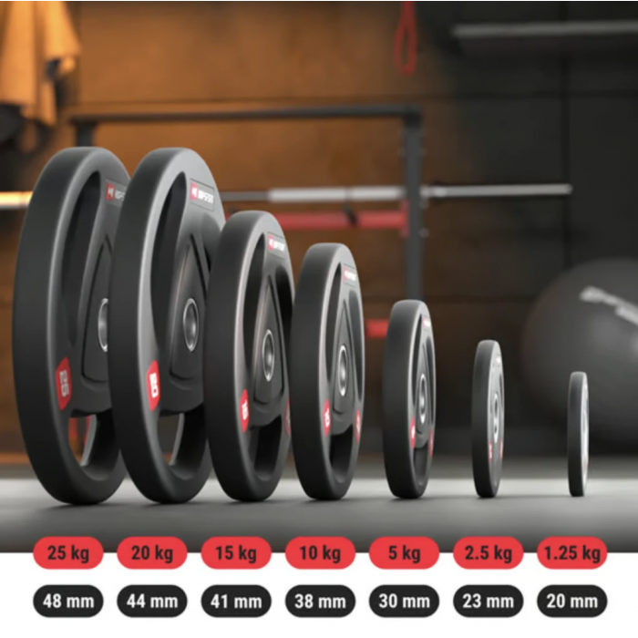 Олімпійський диск Hop-Sport 25кг