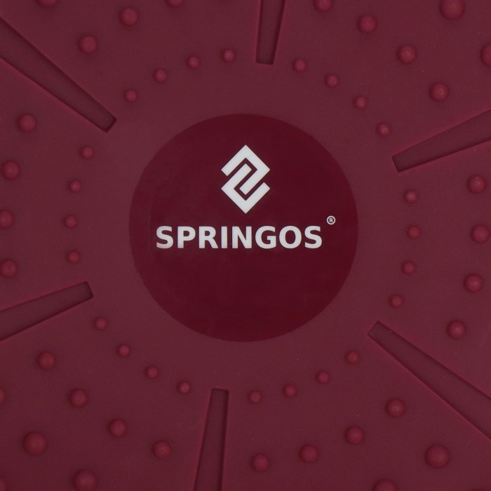 Балансувальна подушка (сенсомоторна) масажна Springos PRO FA1070 Burgund