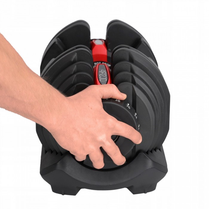 Гантель с регулируемым весом 4FIZJO Premium 5-40 кг (P-5907739319210)