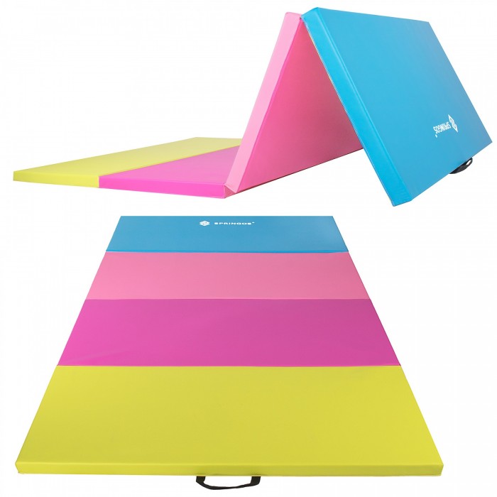 Мат гімнастичний складаний Springos 240 x 120 x 5 см FA0064
