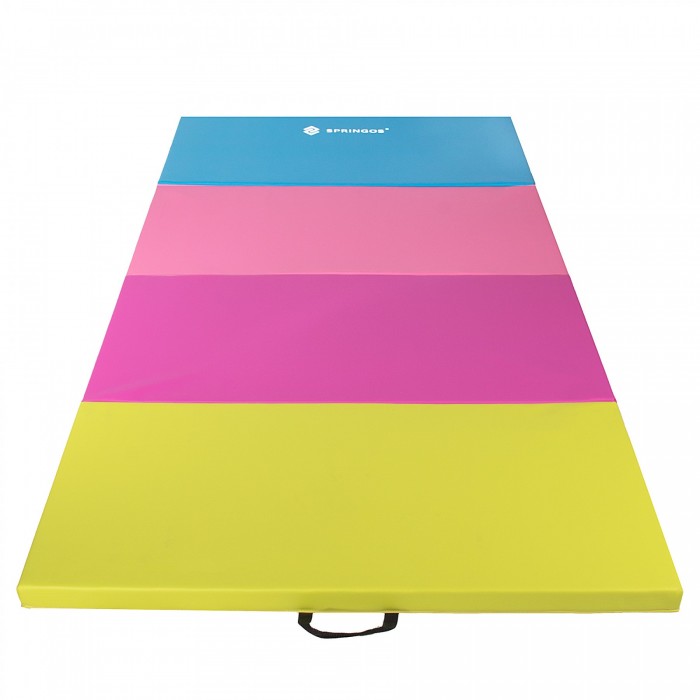 Мат гімнастичний складаний Springos 240 x 120 x 5 см FA0064