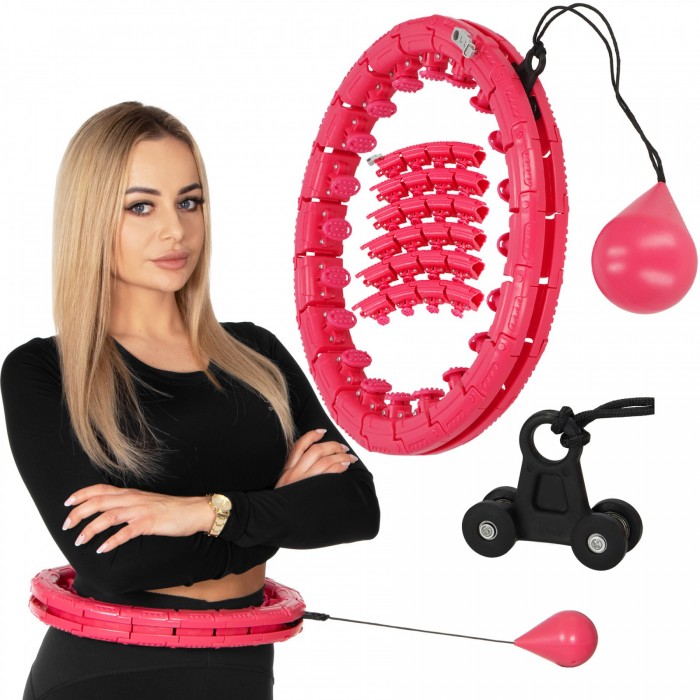 Обруч (хулахуп) массажный Springos с утяжелителем FA1072