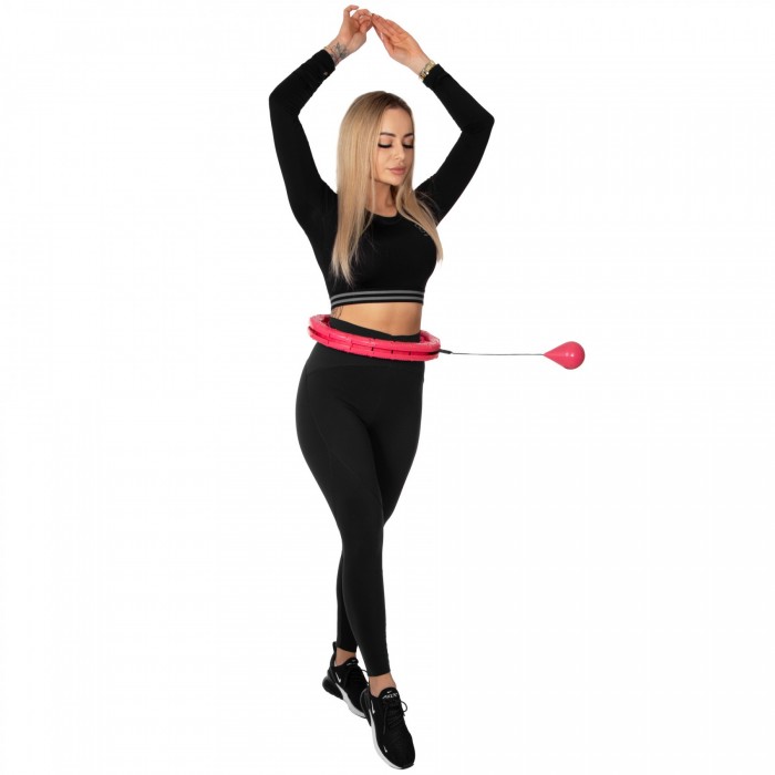 Обруч (хулахуп) массажный Springos с утяжелителем FA1072