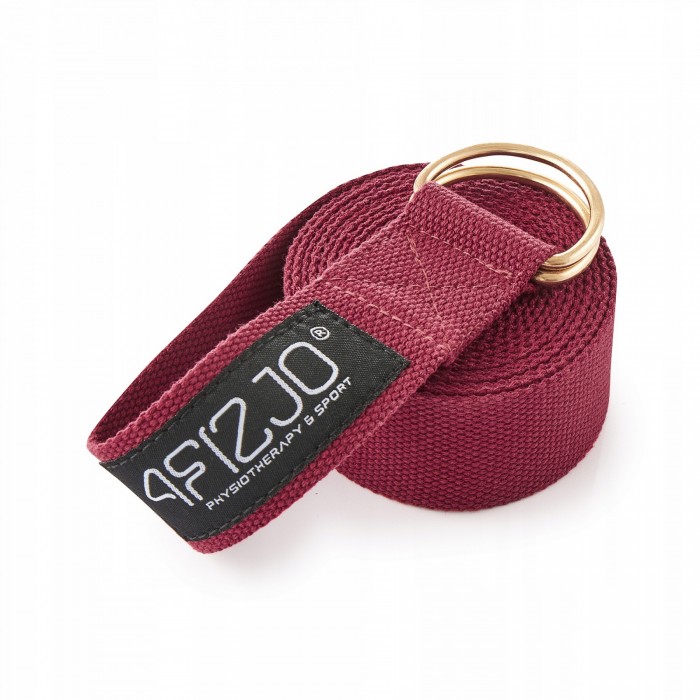 Ремінь для йоги 4FIZJO 300 см Red (P-5907739315373)
