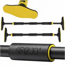 Турник в дверной проем раздвижной 4FIZJO ULTRA 66-100 см Black/Yellow (P-5905973400343)