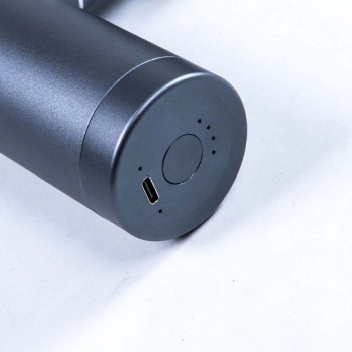 Перкусійний масажер "MINI MASSAGE GUN" LivePro LP8513 сірий