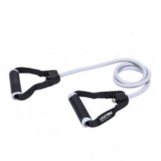 Эспандер трубчатый "TONING TUBE PRO" LiveUp LP8405-XH черный/серый