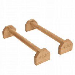 Упори для віджимань (паралетси) 4FIZJO 50 см дерев'яні, подовжені (P-5905973400367)