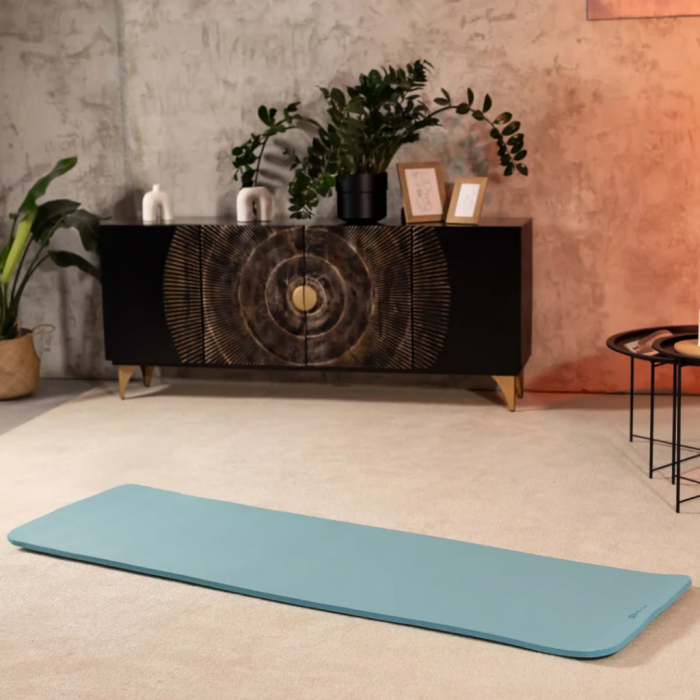 Килимок для йоги Hop-Sport HS-NB010GM NBR 1см бірюзовий