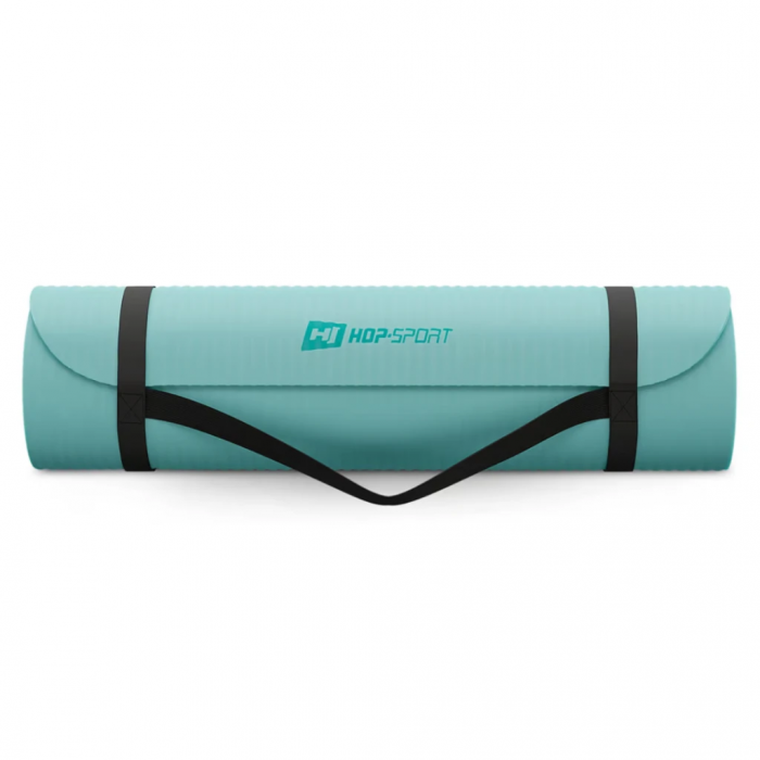 Килимок для йоги Hop-Sport HS-NB010GM NBR 1см бірюзовий