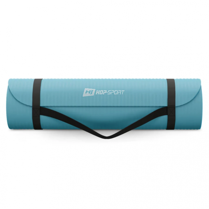 Коврик для йоги Hop-Sport HS-NB010GM NBR 1см светлый морской