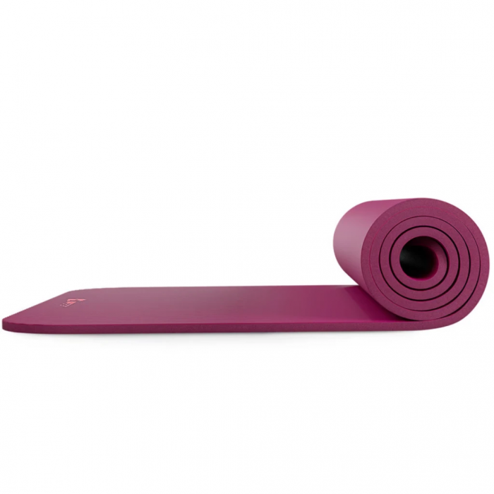 Килимок для йоги Hop-Sport HS-NB010GM NBR 1см ягідний