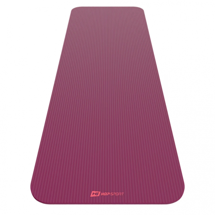 Килимок для йоги Hop-Sport HS-NB010GM NBR 1см ягідний