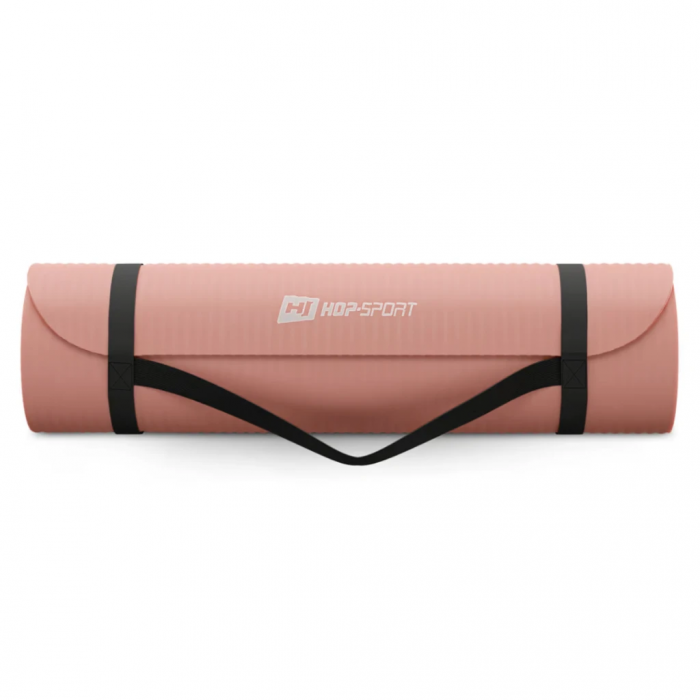 Килимок для йоги Hop-Sport HS-NB010GM NBR 1см персиковий