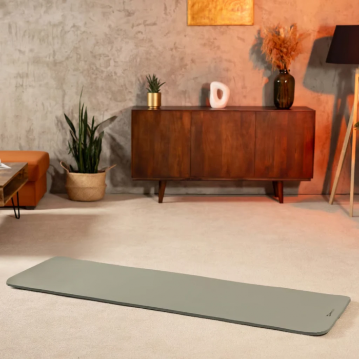 Килимок для йоги Hop-Sport HS-NB010GM NBR 1см оливковий