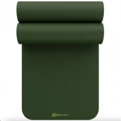 Коврик для йоги Hop-Sport HS-NB015GM NBR 1,5см темно-зеленый