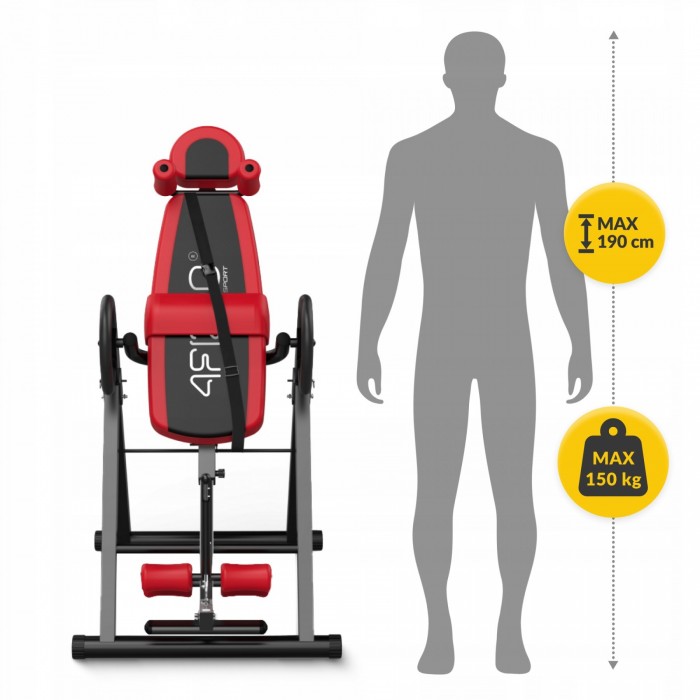 Стол инверсионный 4FIZJO регулируемый Black/Red (P-5905973401944)