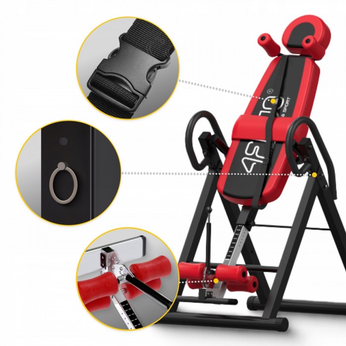 Стол инверсионный 4FIZJO регулируемый Black/Red (P-5905973401944)