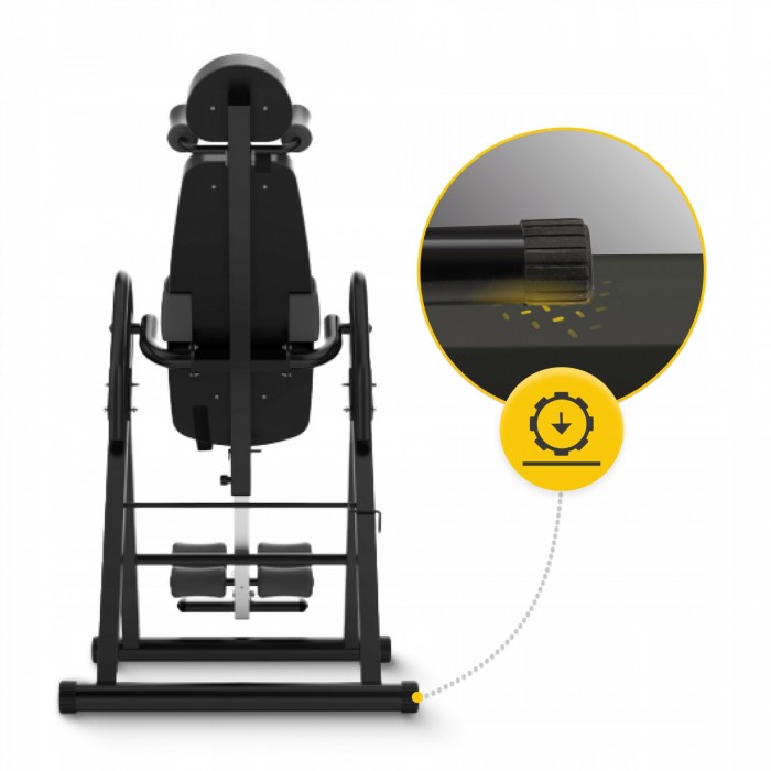 Стіл інверсійний 4FIZJO регульований Black/Grey (P-5905973401951)