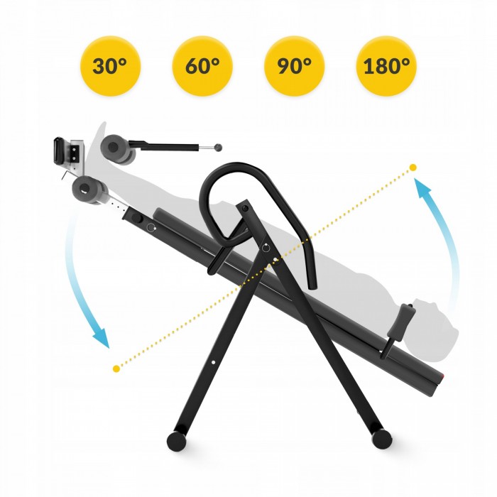 Стіл інверсійний 4FIZJO регульований Black/Grey (P-5905973401951)