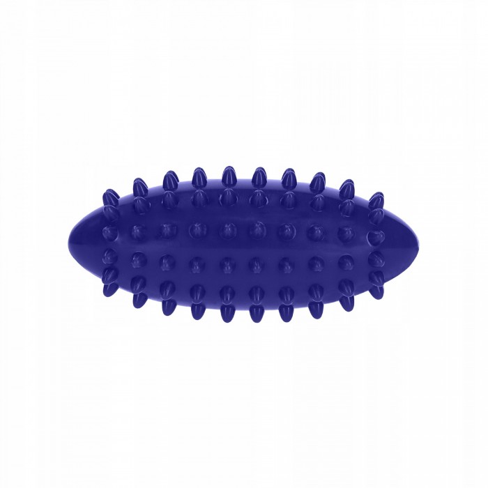 Мяч массажный огурец 4FIZJO Spike Bean 11.5 x 5 см Blue (P-5905973400183)
