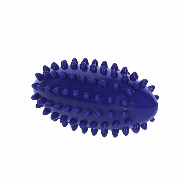 Мяч массажный огурец 4FIZJO Spike Bean 11.5 x 5 см Blue (P-5905973400183)