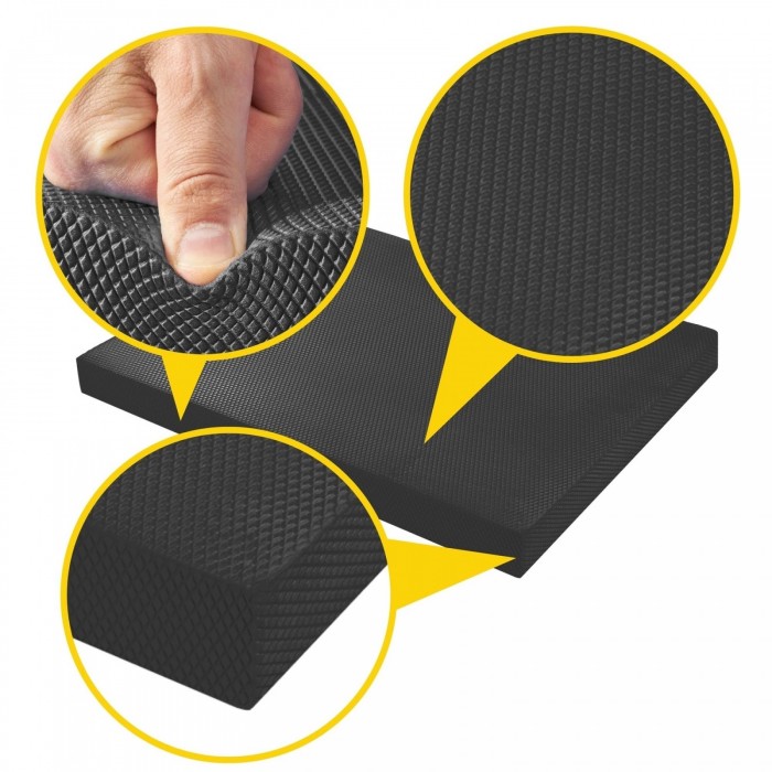 Балансировочная подушка 4FIZJO Balance Pad 49 x 38.5 x 5.8 см Black (P-5907739318657)
